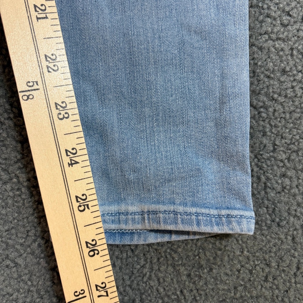 Hollister Jeans Womens 8S Light Blue High Rise Jean Legging Advanced Stretch - Picture 2 of 8